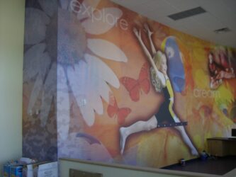 Custom Wall Mural Installation near Phoenix, AZ
