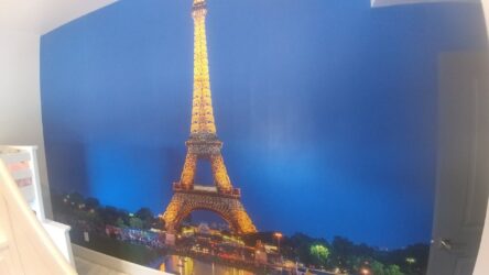 Eiffel Tower wall mural